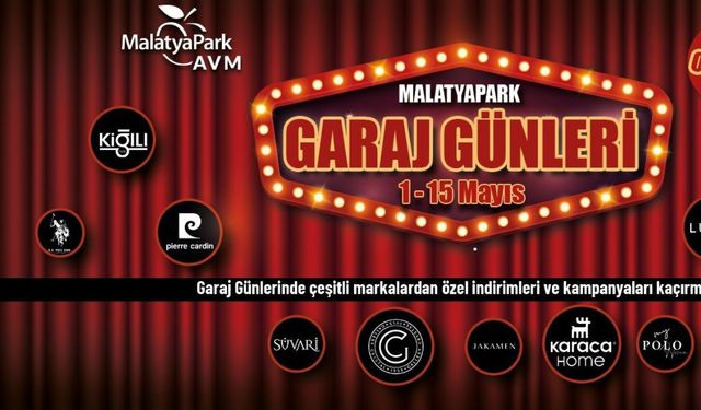 MalatyaPark AVM’de "Garaj Günleri" başlıyor