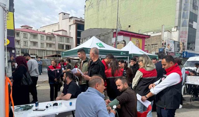 Malazgirt ruhu için 1071 ünite kan bağışına yoğun ilgi