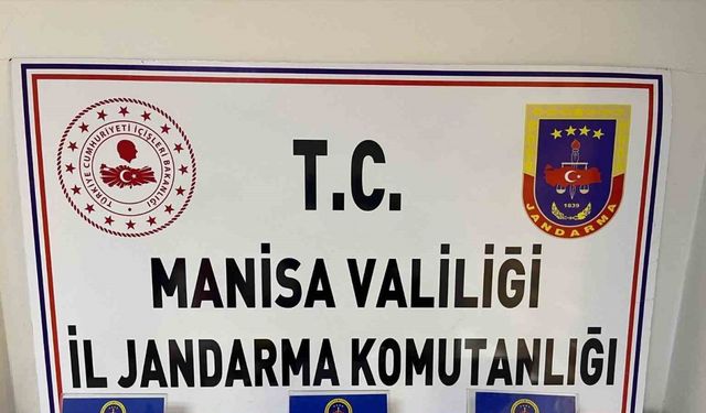 Manisa’da ikamette 2 tabanca ve 77 mermi ele geçirildi