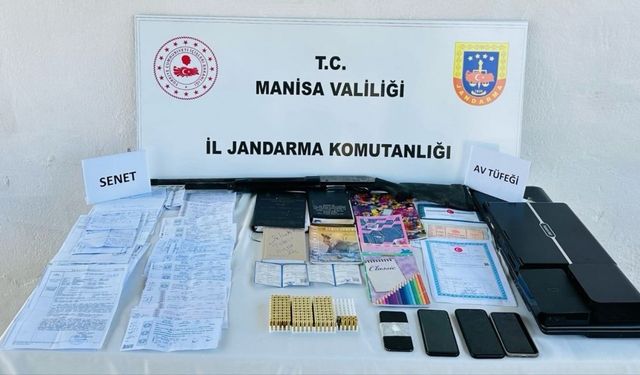 Manisa’da "örgütlü tefecilik" operasyonu: 1 tutuklama