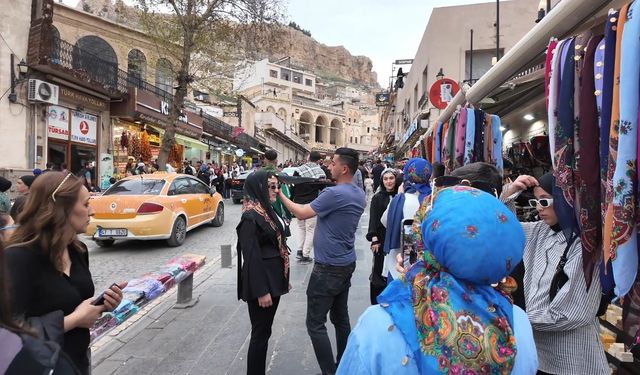 Mardin esnafı yoğunluktan memnun: "İşler iki katına çıktı"