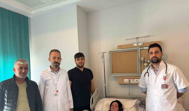 Mardin’de ilk kez böbrek ve bağırsak damarlarına endovasküler yöntemle müdahale edildi