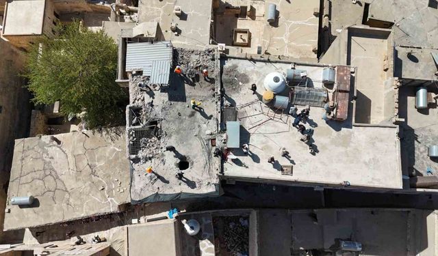 Mardin’de tarihi silüeti bozan yapılar yıkılıyor