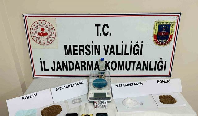 Mersin’de uyuşturucu operasyonu