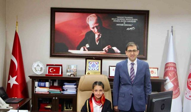 Minik öğrenciler Cumhuriyet Başsavcısı oldular
