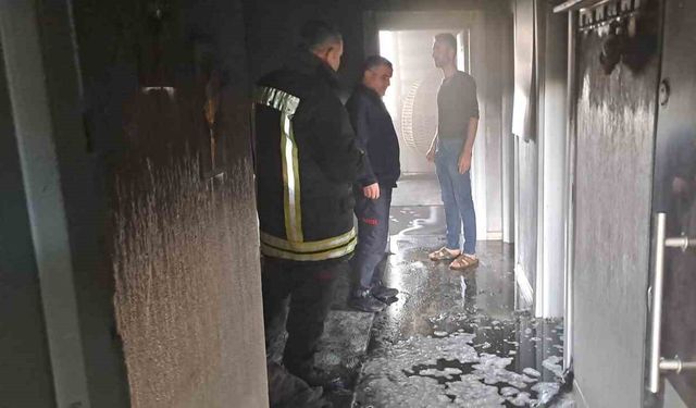Muş’ta elektrik kaynaklı yangın korkuttu