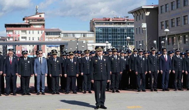 Muş’ta polis teşkilatının 180. yılı kutlandı