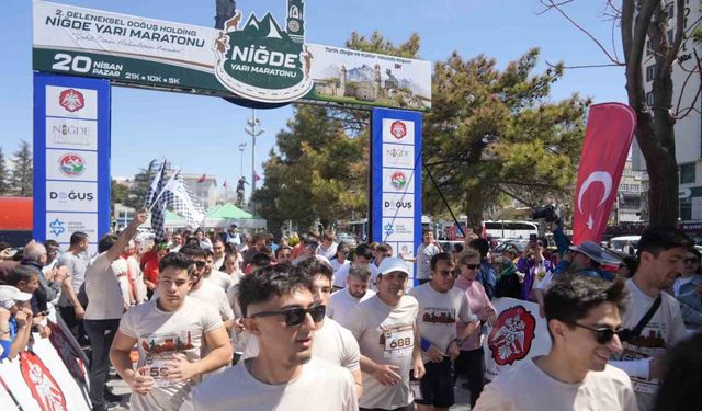 Niğde’de Yarı Maraton Tamamlandı