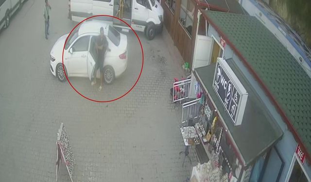 Öfkeli kocanın eşine pompalı tüfekle saldırı anının kamera görüntüleri ortaya çıktı