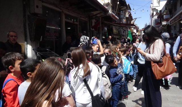 Öğrenciler ahilik geleneğini yaşayarak öğrendi