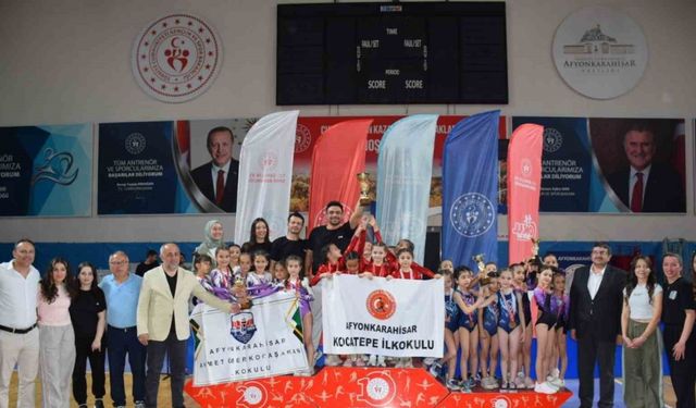 Okul Sporları Cimnastik Müsabakaları tamamlandı