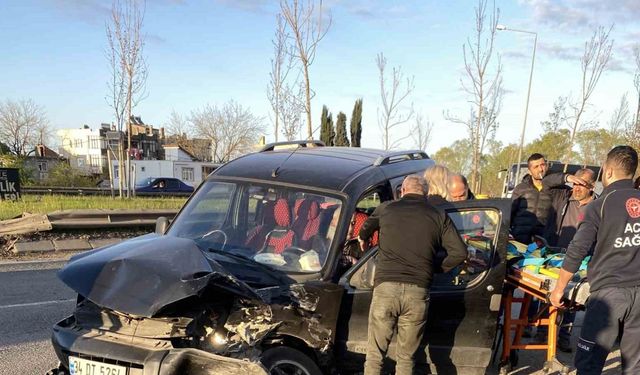 Ordu’da trafik kazası: 1 yaralı