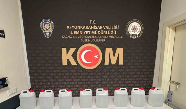 Polis yakalamasaydı sahte içki yapacaklardı