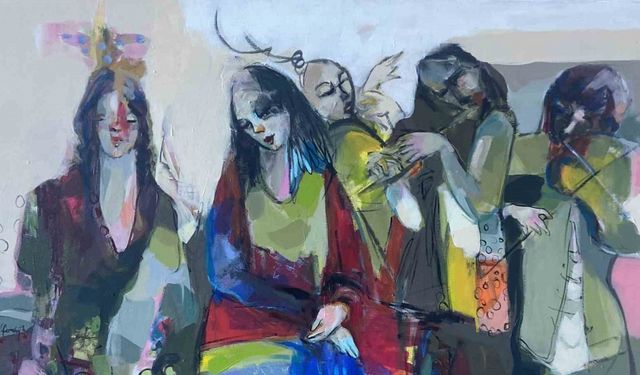 Ressam Nurgül Ferahoğlu, eserlerini Gaziantep’te sergileyecek