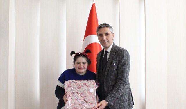 Şampiyonada başarı elde eden özel öğrenciler ödüllendirildi
