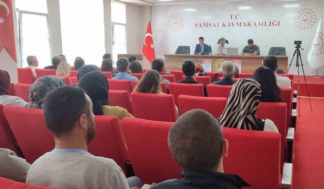 Samsat’ta Türkiye yüzyılı maarif modeli çalıştayı yapıldı.