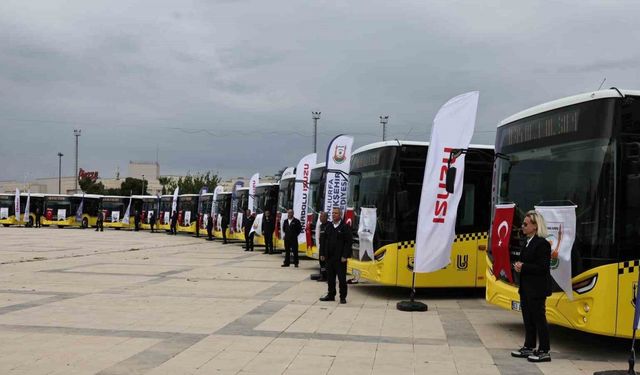 Şanlıurfa’da şehir içi ulaşıma takviye: 25 yeni otobüs hizmete alındı