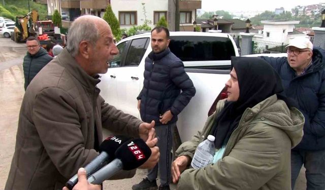 Serdivan’da bir bina çökme riski ile karşı karşıya: Müdür, "Bir saniye" diyerek mağdur kadını susturmaya çalıştı