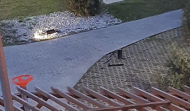 Sinop’ta Millet Bahçesi’ndeki aydınlatmalar tahrip edildi