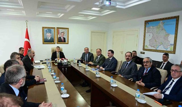 Sinop’ta "Orman Yangınları ile Mücadele" toplantısı