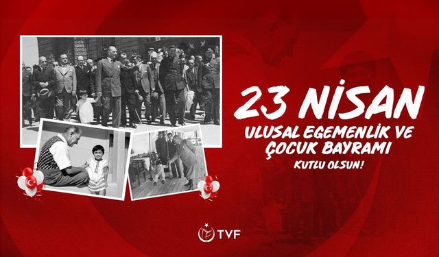 Spor camiasından 23 Nisan kutlamaları