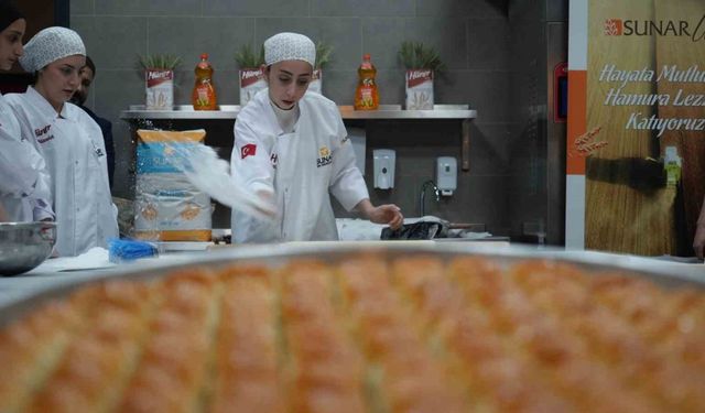 Sunar Un, ürünlerini Gaziantep’te baklava ustaları ile buluşturdu