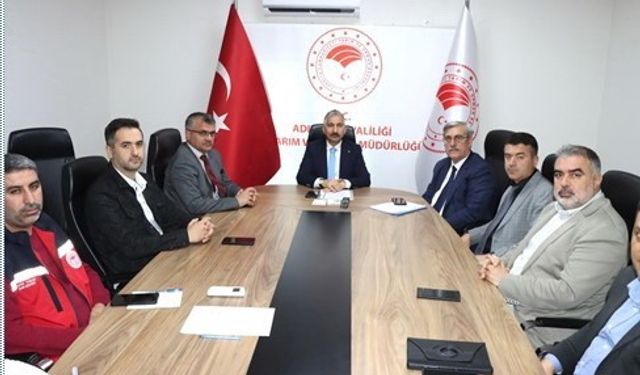 Süne ile mücadele toplantısı yapıldı