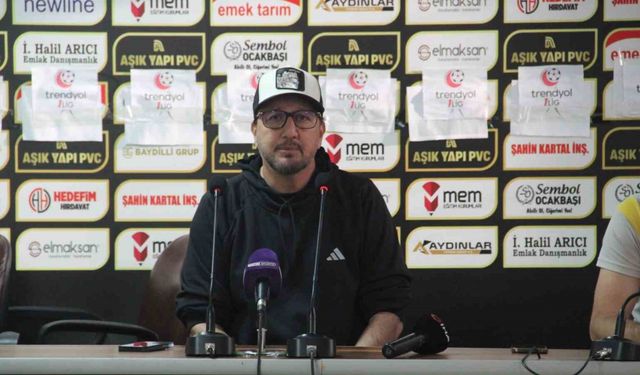 Taner Taşkın: "Toplam 6 puanlık bir maç aldık"