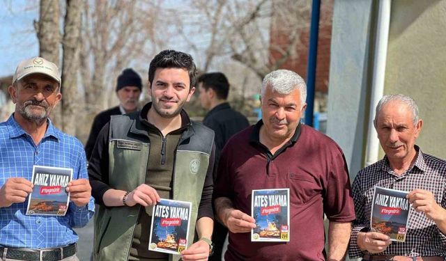 Taşova’da ekiplerden orman yangınları konusunda bilgilendirme: "Bir kıvılcım her şeyi kül edebilir"