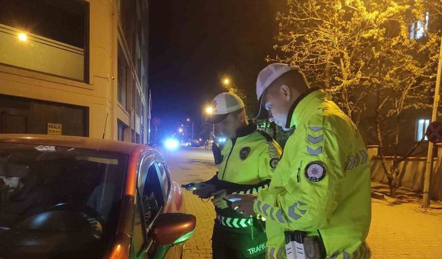 Tekirdağ’da trafik denetimleri: 3 araç trafikten men edildi