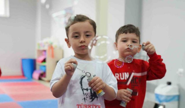 Tepebaşı’nda çocuklar çok mutlu