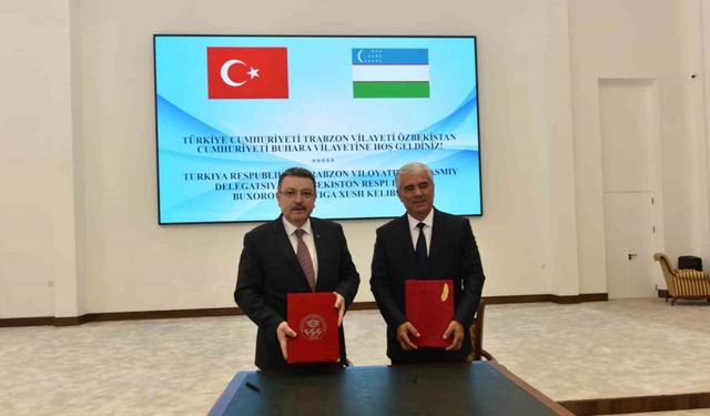 Trabzon ile Buhara kardeş şehir oldu