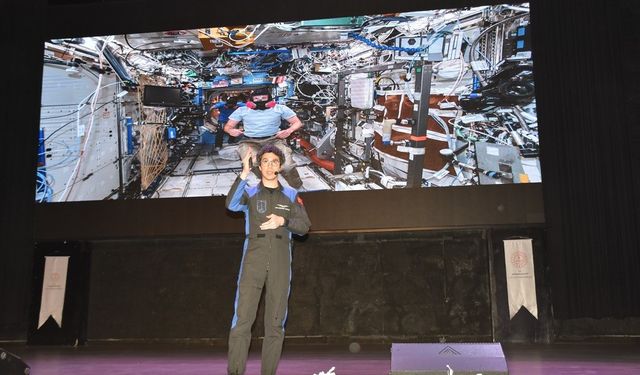 Türk astronot Atasever Batman’da öğrencilerle buluştu