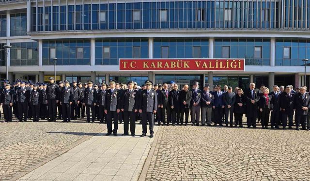 Türk Polis Teşkilatı’nın 180. Yılı Karabük’te törenle kutlandı