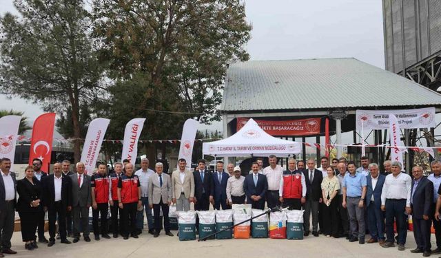 Türkiye’nin üretim üssü Amik Ovası’nda depremzede çiftçilere 35 milyon TL’lik destek sağlanacak