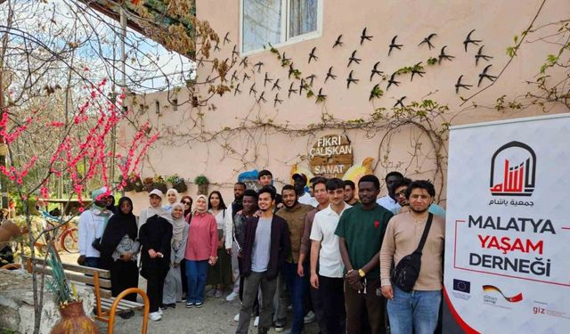 Uluslararası öğrenciler Darende’de Türk kültürünü keşfetti