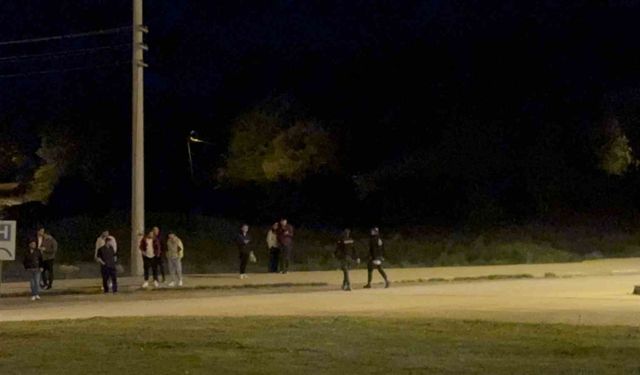 Unutulan çanta fünye ile patlatıldı