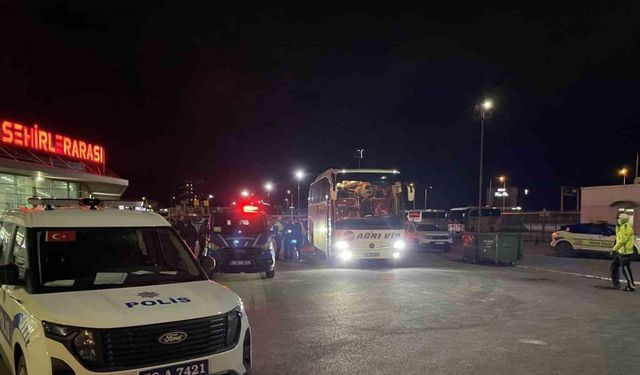 Üzerinden geçti durmadı, otogara giderken kendini ihbar etti