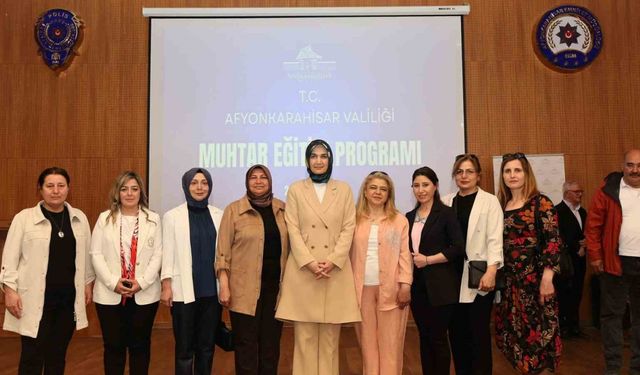 Vali Yiğitbaşı muhtarlarla buluştu