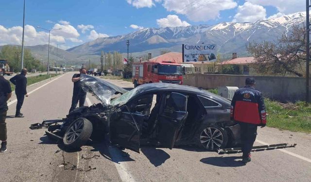 Van’da trafik kazası: 1 yaralı