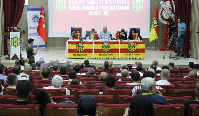 Yeni Malatyaspor’da 2022 yılı mali genel kurulu iptal edildi
