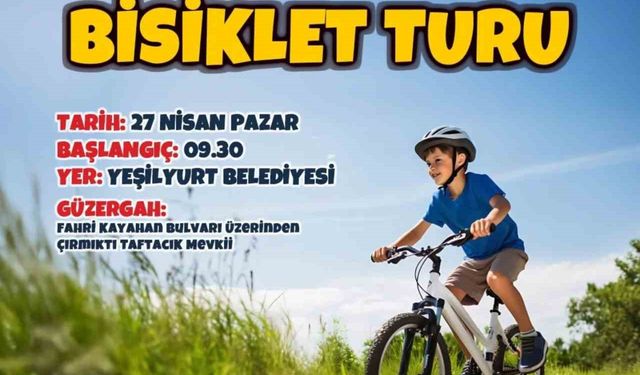 "Yeşilyurt’a Bahar Geldi" Bisiklet Turu 27 Nisan Pazar günü yapılacak