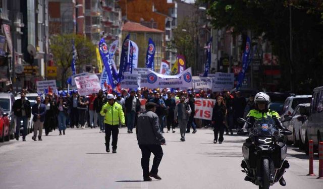 Afyonkarahisar’da 1 Mayıs kutlamaları