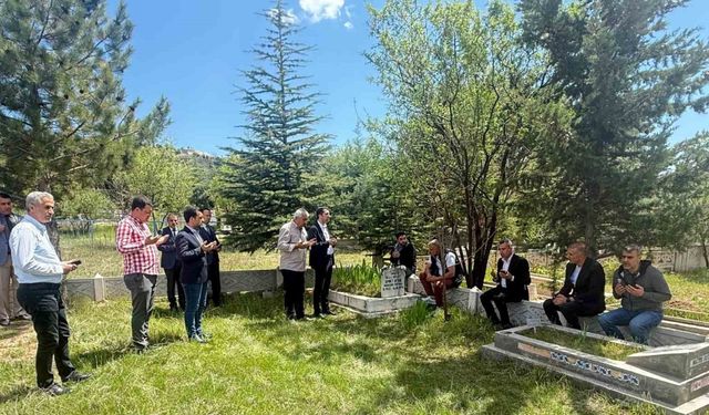 Ahmet Aytar Elazığ’da kabri başında anıldı