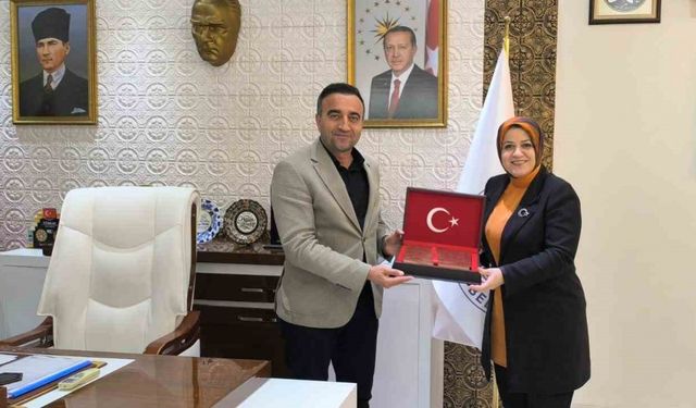 AK Partili Ayşe Sula Köseoğlu’ndan Akçadağ Belediyesi’ne ziyaret