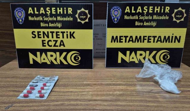 Alaşehir’de uyuşturucu operasyonu: 1 tutuklama