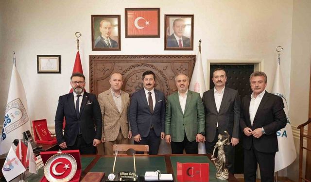 Alinur Aktaş’tan Başkan Özel’e ziyaret