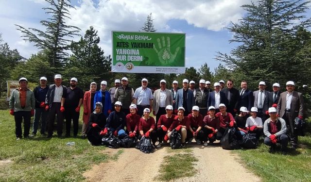 Altıntaş’ta "Orman Benim" kampanyası