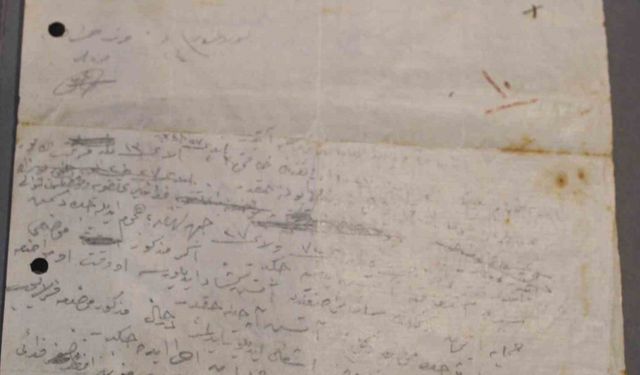 Atatürk’ün Kanlısırt bölgesinin Türk tarafından kalması için Fedai Müfrezesine verdiği el yazısı emir ortaya çıktı