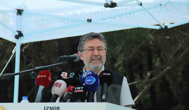 Bakan Yumaklı İzmir’de konuştu: "Yangın, çıkmak için sebep arıyor"